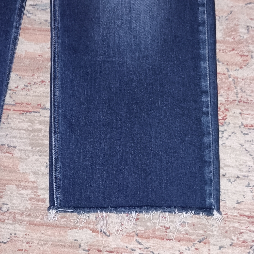 KanCan High Waisted Wide Leg Cropped Style Jeans Size 29 - Picture 8 of 8